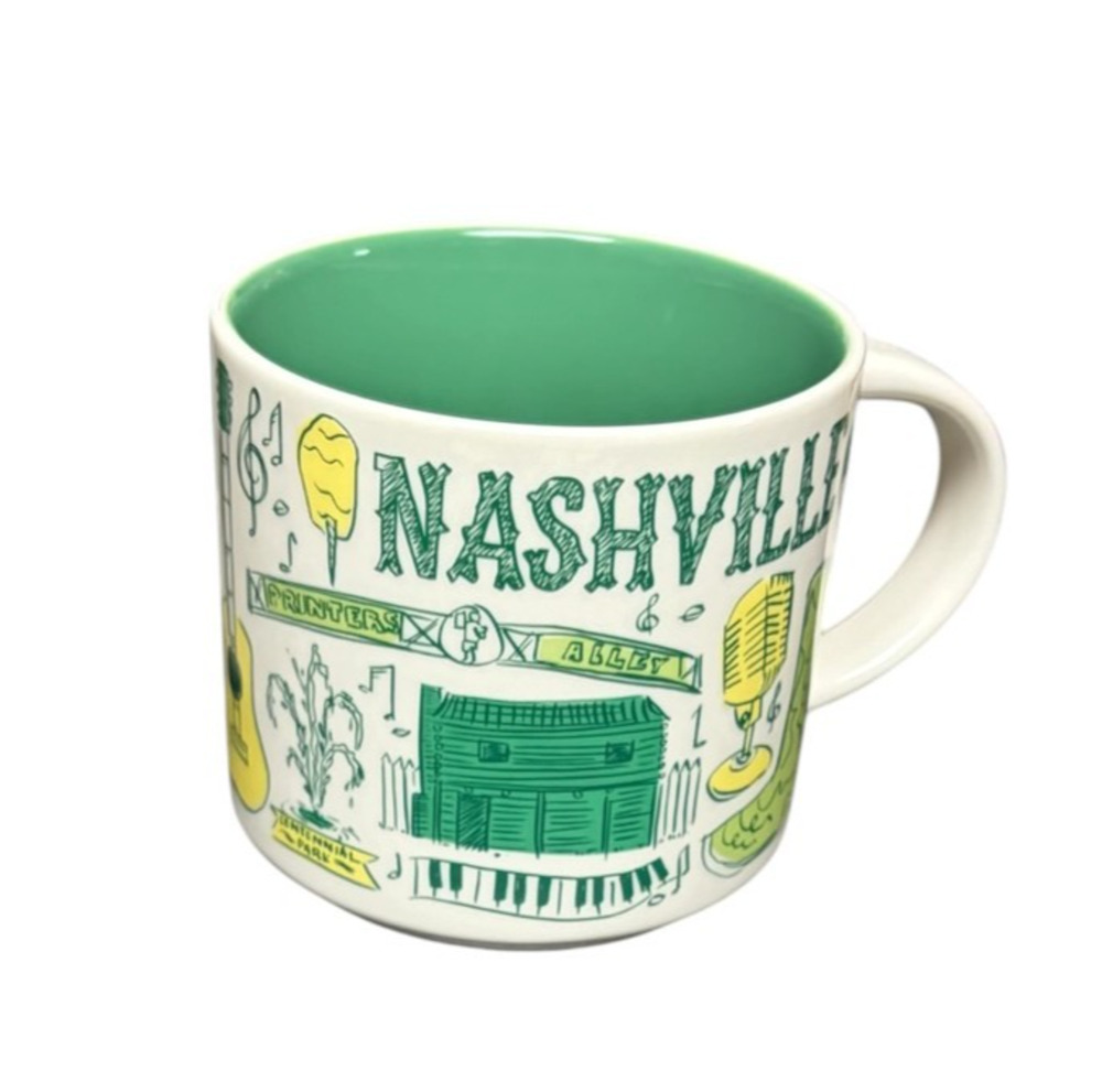 Nashville Starbucks Been There Series Mug 2023 Across Globe Collection 14 fl oz